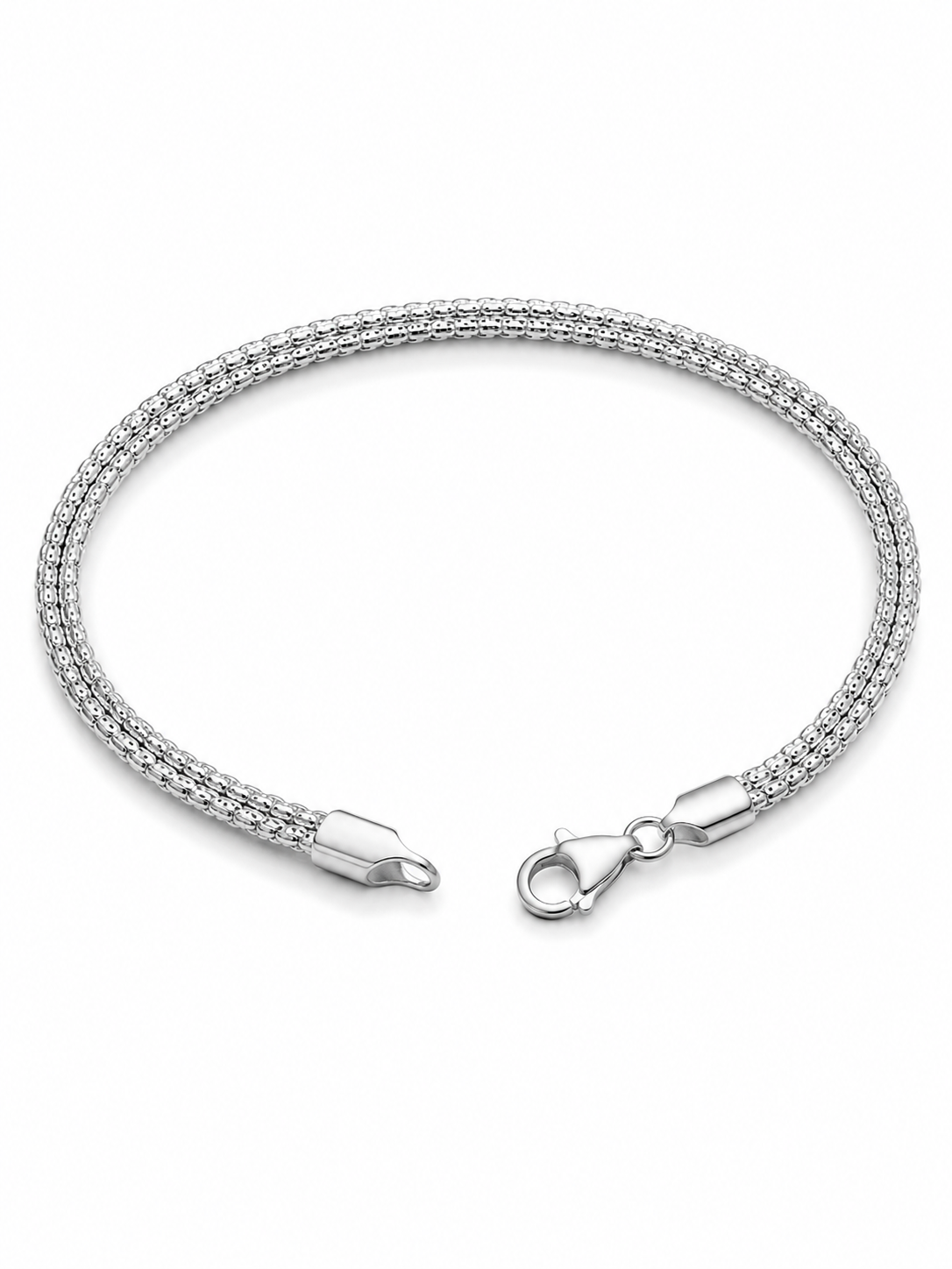 PULSA ICE CHAIN WHITE GOLD - 18 CM