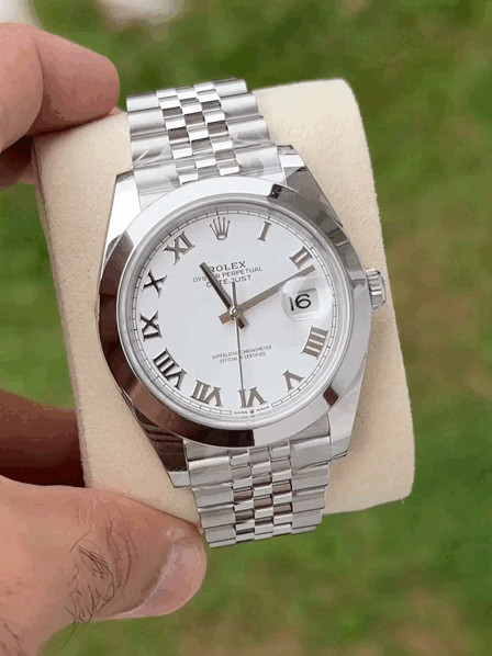 DATEJUST FONDO BLANCO ROMAN DIAL AAA
