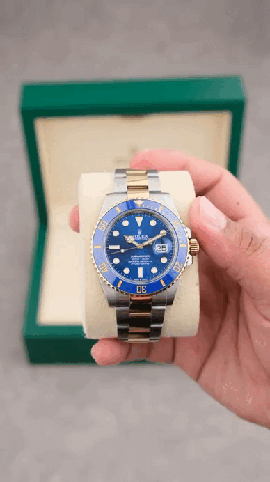 SUBMARINER DATE DOBLE TONO BLUESY - AAA