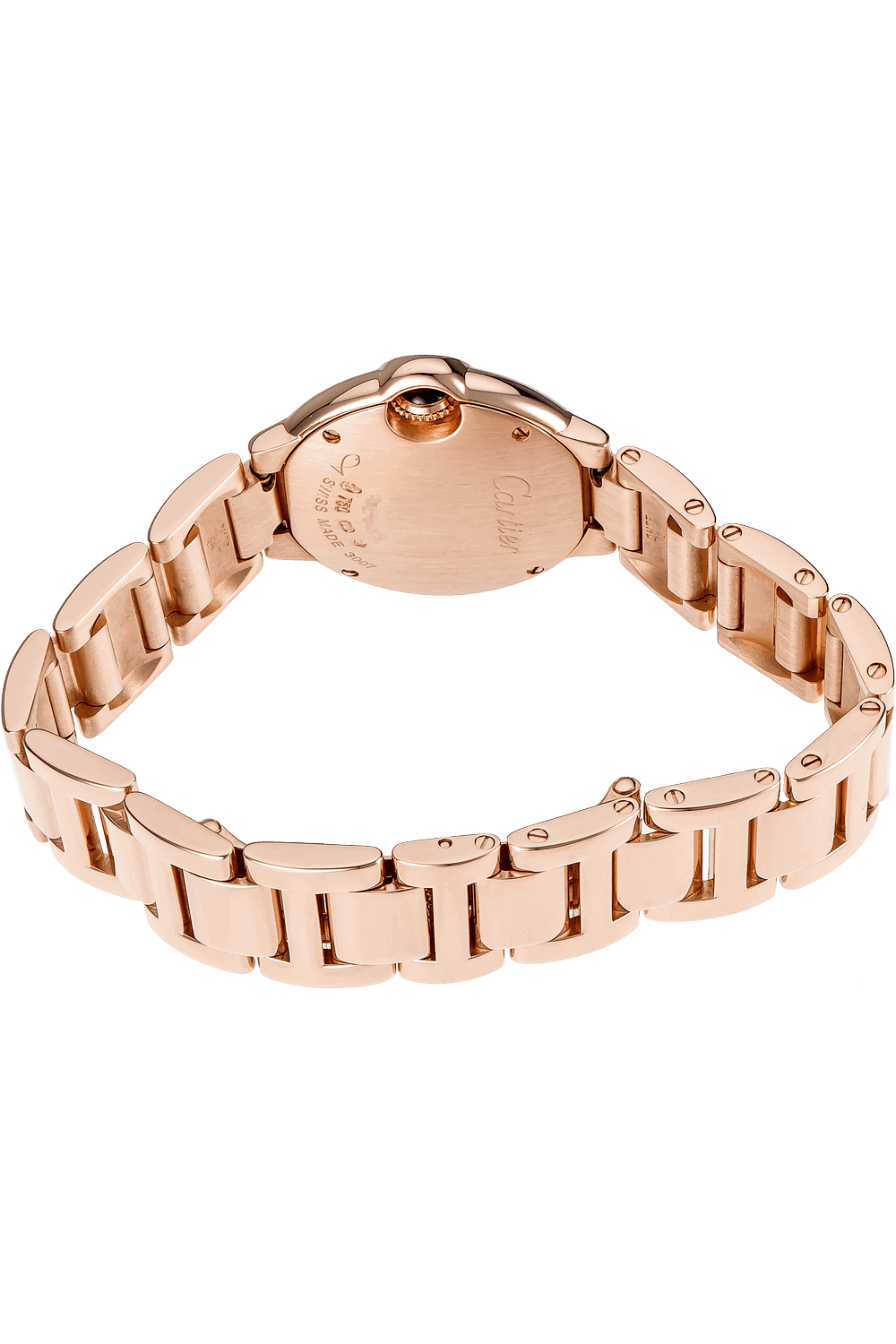 BALLON BLEU AA - ROSE GOLD DIAMOND 28MM + PULSA JUSTE UN CLOU GRATIS