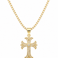 CADENA ICE CHAIN + CRUCIFIJO ✝️ - 50 O 60 CM