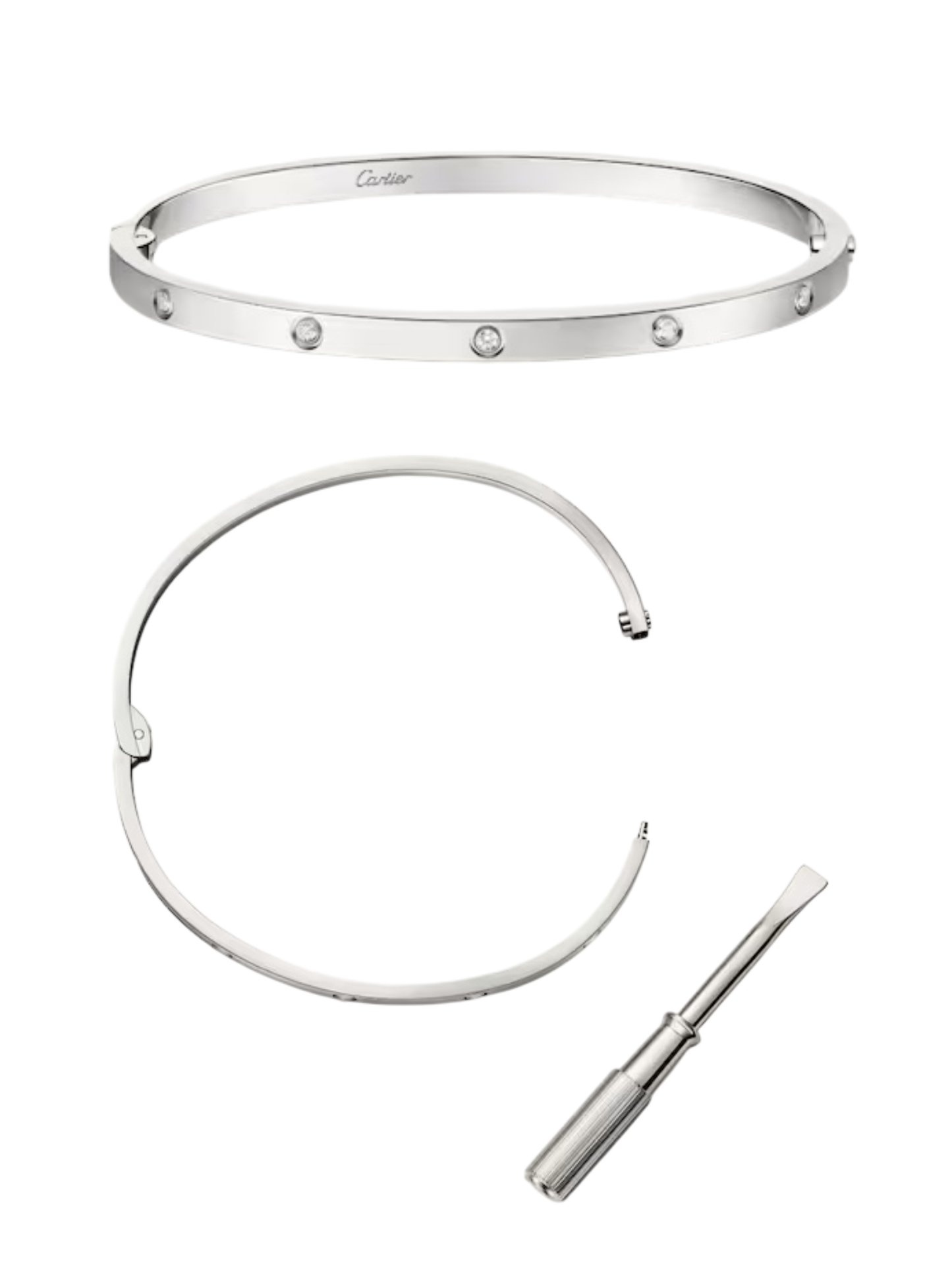 PULSA LOVE + PULSA JUSTE UN CLOU SILVER