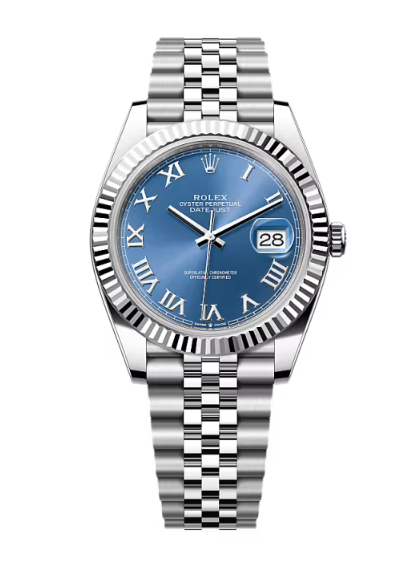 DATEJUST FONDO AZUL ROMAN DIAL AAA