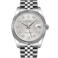 DATEJUST FONDO PLATEADO DIAMOND DIAL AAA