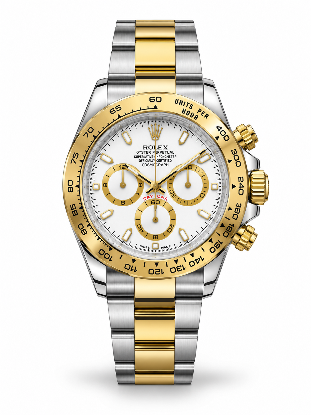 DAYTONA DOBLE TONO FONDO BLANCO AAA