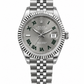 DATEJUST FONDO PLATEADO ROMAN DIAL AAA