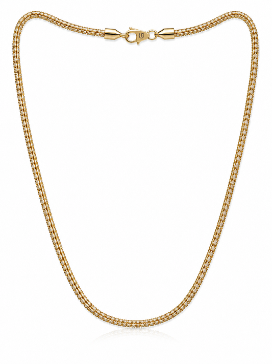 CADENA - ICE CHAIN GOLD 14k