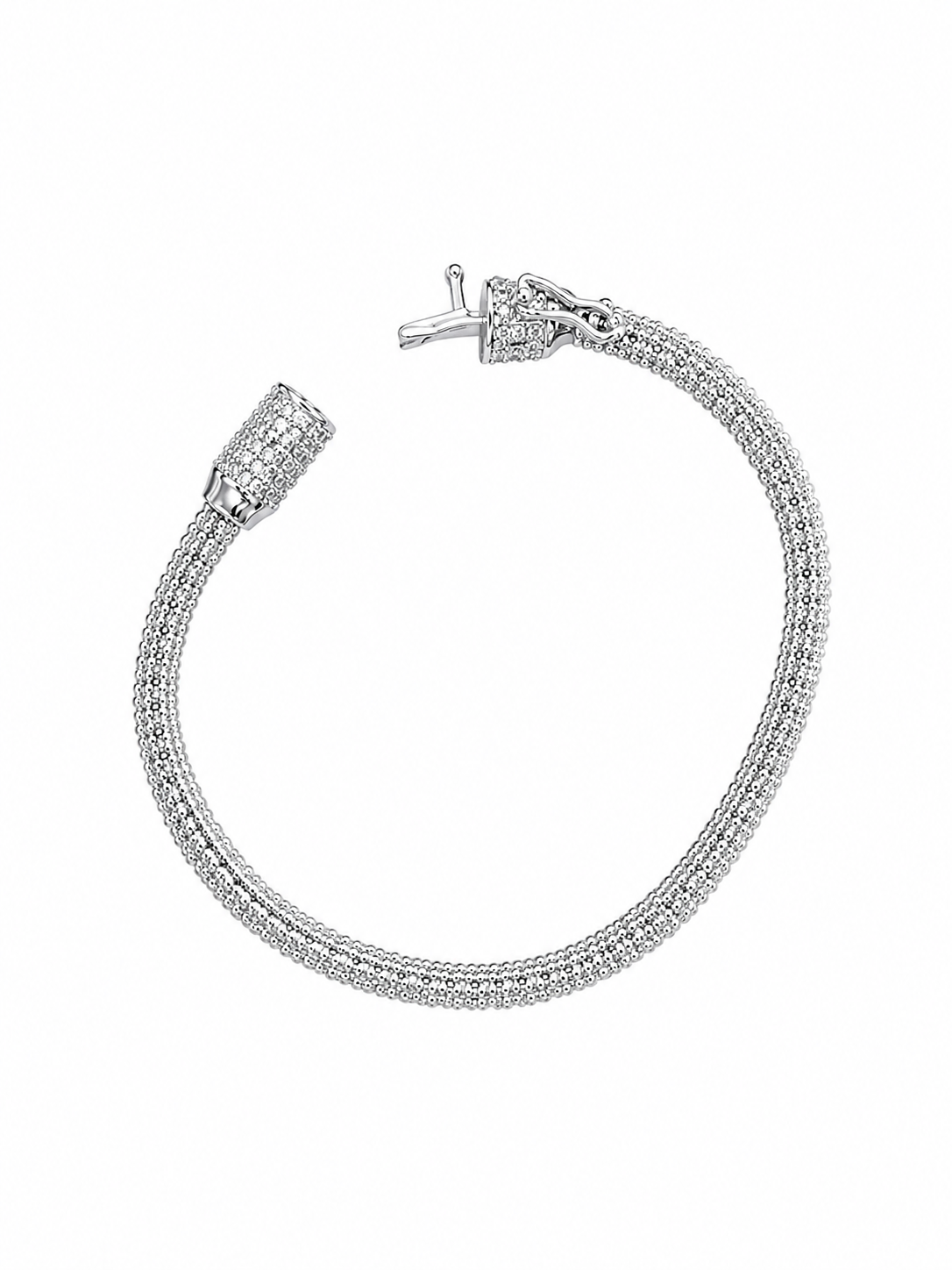 PULSA ICE CHAIN WHITE GOLD - 18 CM