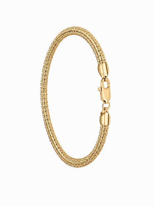PULSA ICE CHAIN GOLD - 18 CM