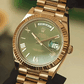 DAYDATE PRESIDENTE ROSE GOLD FONDO VERDE- AAA