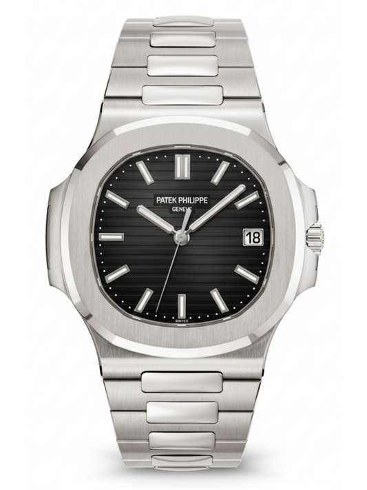 NAUTILUS AAA - PLATEADO FONDO NEGRO