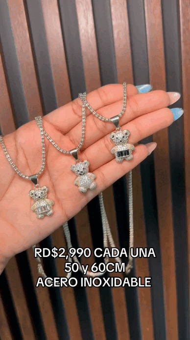 CADENA ICE CHAIN + OSO - 50 O 60 CM