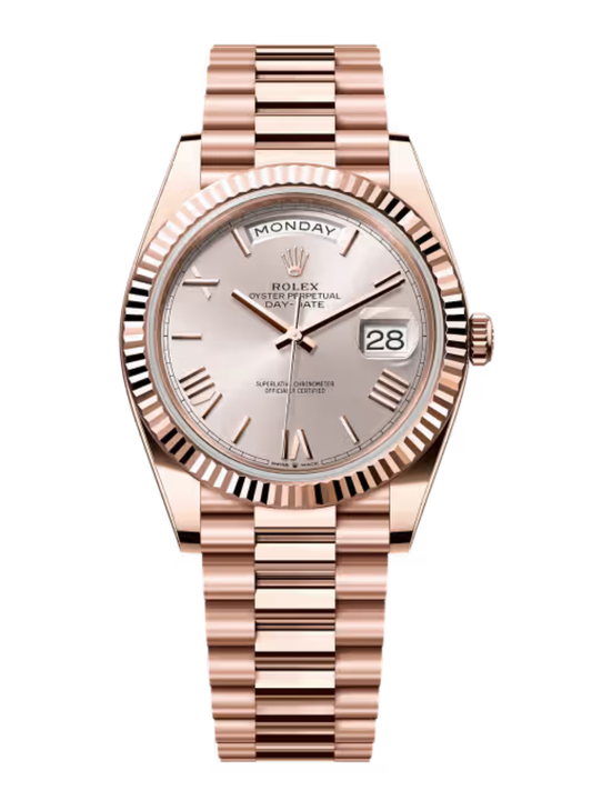 DAYDATE PRESIDENTE EVEROSE GOLD SUNDUST - AAA