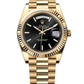 DAYDATE PRESIDENTE DORADO CARA NEGRA - AAA