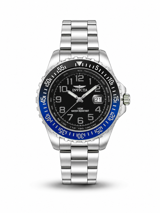 RELOJ INVICTA PARA HOMBRE - BLACK AND BLUE