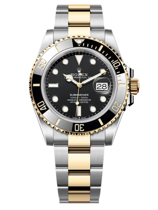 SUBMARINER DATE DOBLE TONO BLACK - AAA