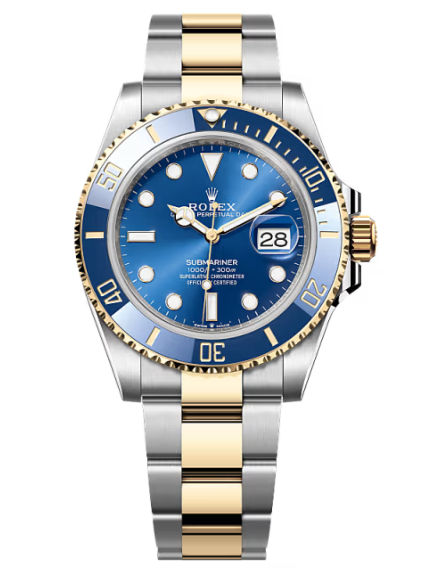 SUBMARINER DATE DOBLE TONO BLUESY - AAA
