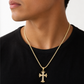CADENA ICE CHAIN + CRUCIFIJO ✝️ - 50 O 60 CM