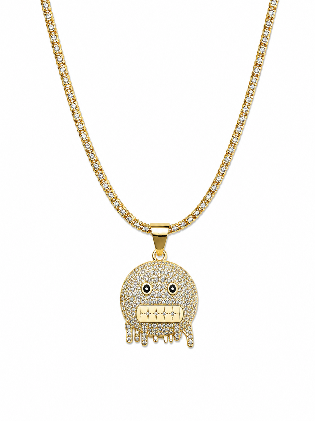 CADENA ICE CHAIN + EMOJI ICE - 50 O 60 CM