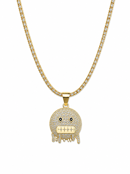 CADENA ICE CHAIN + EMOJI ICE - 50 O 60 CM