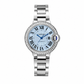 BALLON BLEU AA - SILVER AND BLUE DIAMOND 28MM + PULSA JUSTE UN CLOU GRATIS