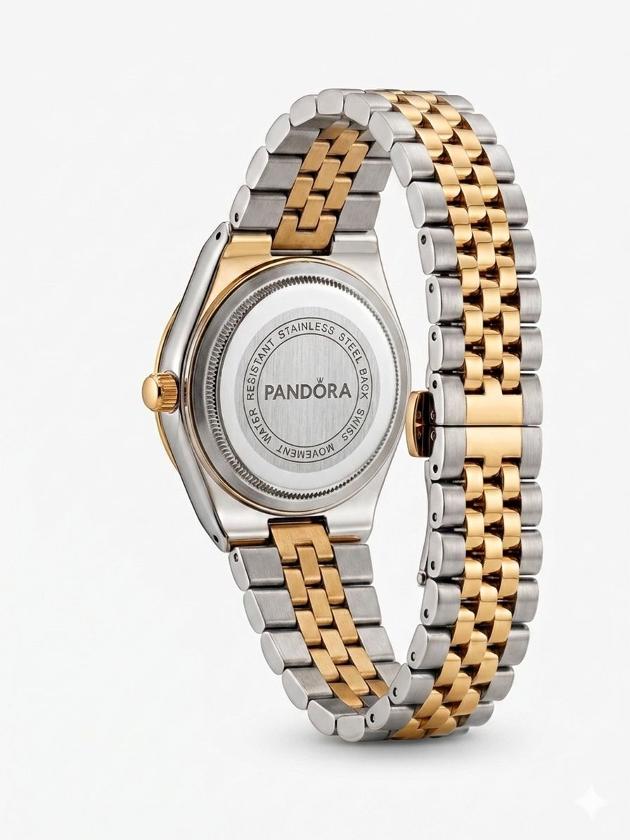 RELOJ PANDORA - DOBLE TONO + PULSA UN CLOU