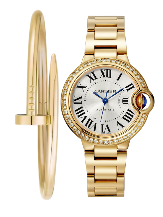 BALLON BLEU AA - GOLD DIAMOND 28MM + PULSA JUSTE UN CLOU GRATIS