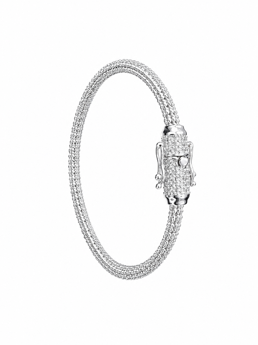 PULSA ICE CHAIN WHITE GOLD - 18 CM
