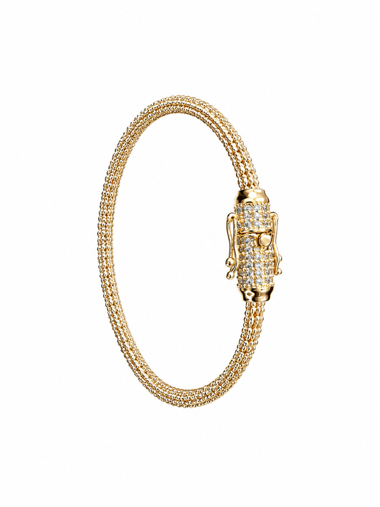 PULSA ICE CHAIN GOLD - 18 CM