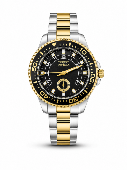 RELOJ INVICTA PARA HOMBRE - NEGRO DOBLE TONO