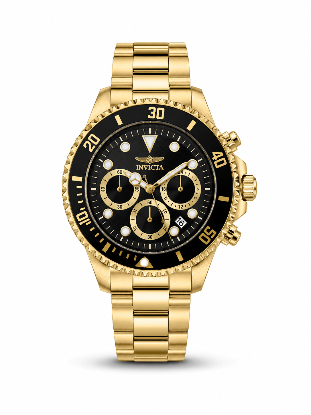 RELOJ INVICTA PARA HOMBRE - CHRONOGRAPH GOLD