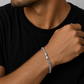 PULSA ICE CHAIN WHITE GOLD - 18 CM