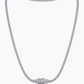 CADENA ICE CHAIN WHITE GOLD - 55 CM
