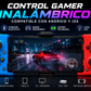 🎮 Control Gamer Inalámbrico Compatible con IPHONE y ANDROID ⭐