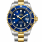 RELOJ INVICTA PARA HOMBRE - BLUE GOLD AND SILVER
