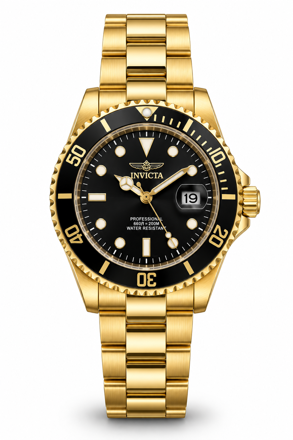 RELOJ INVICTA PARA HOMBRE - GOLD
