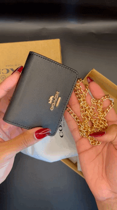 BLACK MINI WALLET