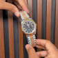 DATEJUST DOBLE TONO FONDO NEGRO AAA