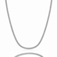 COMBO CADENA - GUILLO ICE CHAIN WHITE GOLD 14k