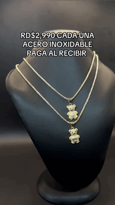 CADENA ICE CHAIN + OSO - 50 O 60 CM