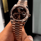 DAYDATE PRESIDENTE ROSE GOLD CHOCOLATE - AAA