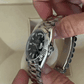 DAYDATE PRESIDENTE PLATEADO CARA NEGRA DIAMOND - AAA